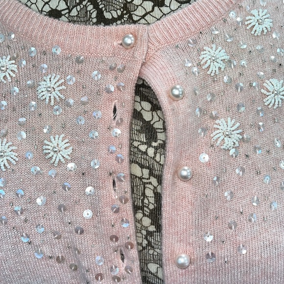 KEW wool cashmere beaded sweater - Picture 2 of 9